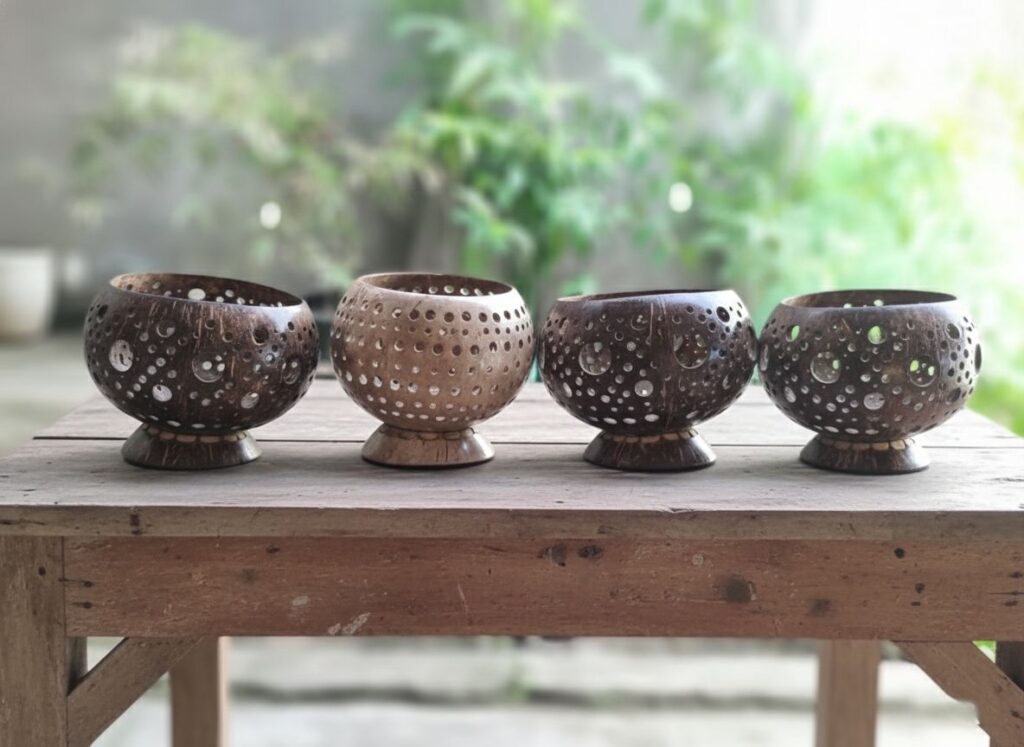 Coconut Husk Crafts in Puerto Princesa