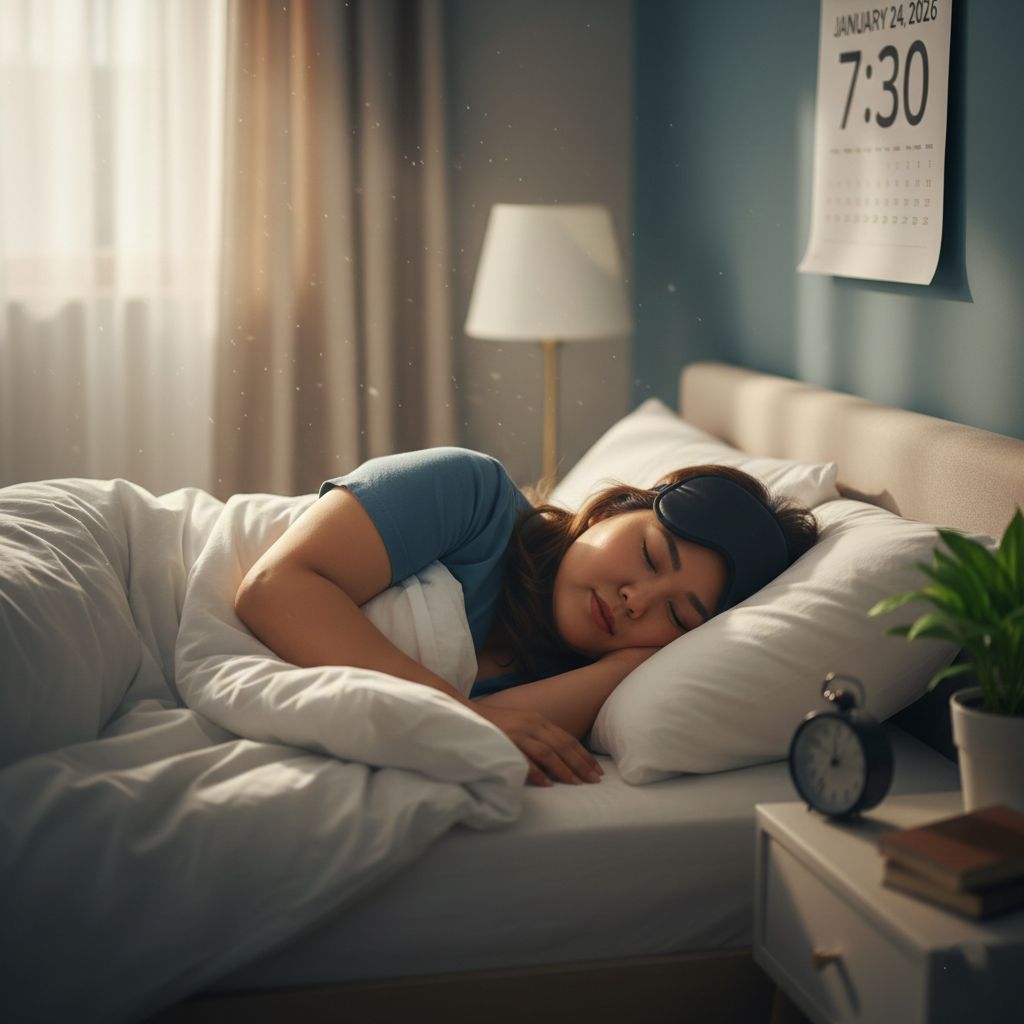 consistency of sleep, regular sleep especially with PCOS