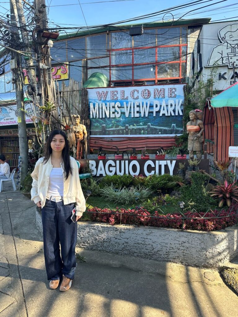 Nyah at the Minesview Park, Baguio
